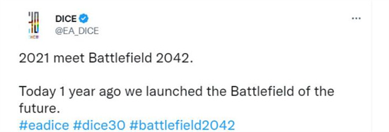 昨天是《战地2042》发售一周年