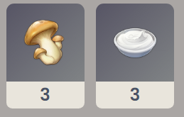 原神怎么制作奶油蘑菇汤 奶油蘑菇汤需要材料一览 3